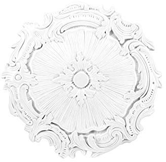 1 roseta | estuco | PU | techo | decoración | 430 x 430 mm | Grand Decor | R125