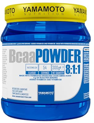 Bcaa POWDER 8:1:1 integratore di aminoacidi ramificati in rapporto 8:1:1 300 g (Neutro, 300 grammi)