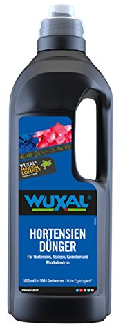 Wuxal Hydrangea fertiliser 1 Litres Black Line