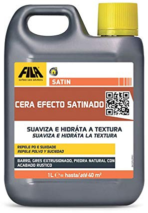 Satin, Cera Protectora Con Efecto Satinado Ideal Para Barro Gres Extrusionado Piedra Natural Y Terrazo No Pulidos Mosaico Hidráulico, 1L