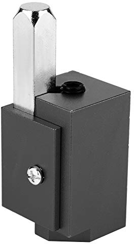 Fafeicy Scalpello ad angolo retto, incavo a cerniera quadrata Strumento per la lavorazione del legno a mortasa per serratura a incasso, scalpello per legno (ne-ro/dorato/b-lu)(Nero)