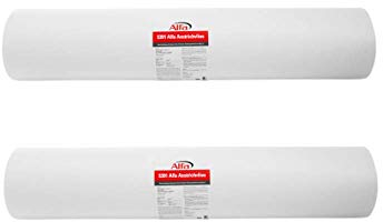Alfa 2x Anstrichvlies 100 cm x 50 m Profi-Qualität Glasfaservlies mit 40 g/m², Malervlies Renoviervlies Tapete Glasfaservlies