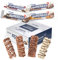 Energybody® Superbar High Protein Riegel Mix Box 12x50g / Eiweißriegel zuckerarm/Protein Bar nur 2g Zucker pro Proteinriegel/Eiweissriegel Low Carb 4 Sorten als High Protein Snacks