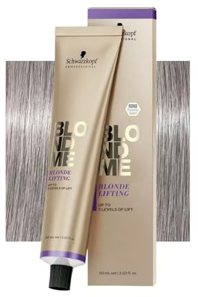 Schwarzkopf Blondme Blonde Lifting 60ml - Aufheller, Schwarzkopf Blondme Blonde Lifting:L-Steel Blue