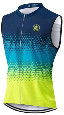 UGLY FROG HerrenV27 Herren Fahrradtrikot, Ärmellos Radtrikot Fahrrad Trikot Fahrradbekleidung für Männer, Summer Westen Radsport Bekleidung
