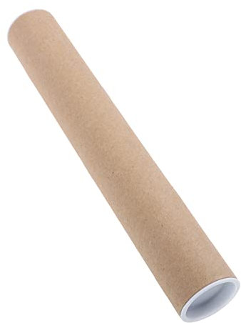 EXCEART 6st Couplet Papierrohr Verpackungsmaterial Für Geschenke Frühling Papierplakat Versandrohre Mit Deckel Chinesisches Kalligraphiepapier Ostern Kraft Malkasten Plakatröhre Plastik