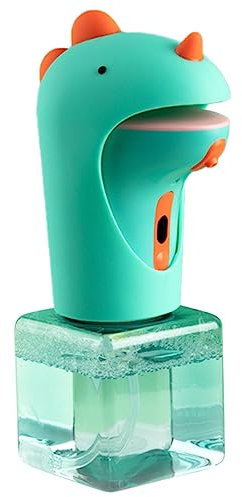 Ciieeo Automatic Cartoon Dinosaur Soap Dispenser for Boys and Girls with Non-Slip Silicone and ABS Material, Lightweight Hand Washing Machine Suitable for Kitchen and Daily Life Use