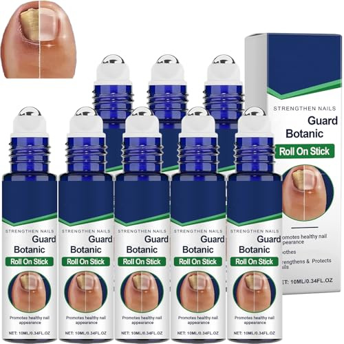 Cuidado de uñas Roll-On Stick para uñas dañadas y débiles, serum de fortalecimiento de uñas enrollado con aceite de árbol de té, lápiz de cuidado para uñas lisas y brillantes, secado rápido, cuidado