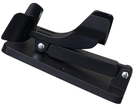 Scannerständer für Handscanner, Verstellbar, Abs, Schwarz | Stabile Basis, Leichtes Design, Multifunktional Einsetzbar, für Supermarkt und Shop