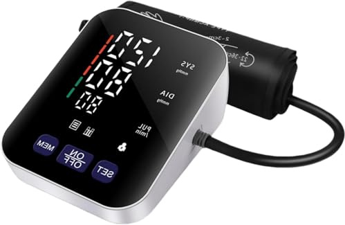 Blutdruckmessgerät V8 Ultra – Next-Gen Präzisionssensor für klinisch genaue Messungen，Blutdruckmessgerät Oberarm mit großesdisplay, Armumfang Verstellbarer Zuverlassige Messung zu Hause