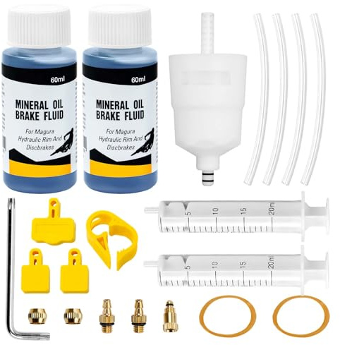 Fahrrad Bremsen Entlüftungskit für MAGURA MT5 MT7 MT8 MT2 HS33 Hydraulische Scheibenbremsen Service Kit komplettes Service Kit Fahrrad Bremsen Entlüftungsset