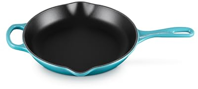 LE CREUSET Bratpfanne aus emailliertem Gusseisen, mit Griff, 26 cm, Karibik