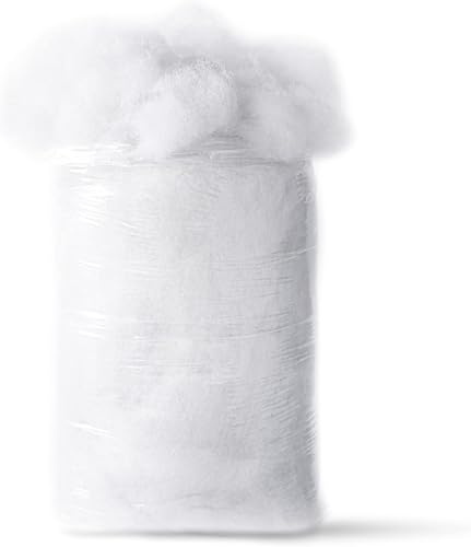 SleepyNights Cushion & Pillow Stuffing – Hollowfibre Polyester Fill for Toys, Teddy Bears & Crafts – Hypoallergenic, Non-Allergenic Filling – 2kg Bag