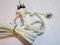 DIXIETREE Replacement White Bosch Steam Iron Braided Heat Resistant 3 Core Cable Lead Flex UK Plug
