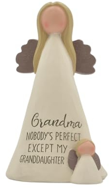 Feather & Grace Figura de ángel para Abuela, Nieta, ángel de la Guarda 13233B