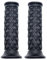 Motorcycle Handlebar Grips Motorbike Hand Grip Universal 7/8 inch 22mm CNC Aluminum Motorbike Handle Grips Motorcycle Handle Bar Grips Replacement Black