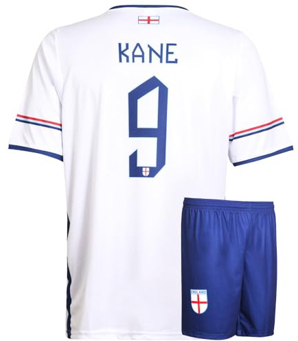 England Fußball Trikot Set Kane Heim - Kinder und Erwachsene - Jungen - Sportsachen - Geschenk - Sport t Shirt - Sportbekleidung - Größe XL