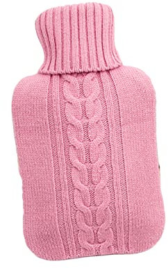 FOMIYES Housse Élégante Pour Bouillotte De 1 L Design Tricoté Étui Confortable