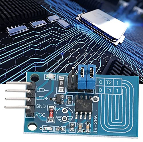 LED-Touch-Dimmer-Modul, 5 Stück, Kapazitiver Touch-Dimmer mit PWM-Steuerung, Einstellbare Helligkeit für LED-Streifen, Tischlampe, Lampendimmung