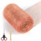 Protezione per lumache, 12 m, filo di rame contro lumache, 12,7 cm di larghezza, rete in rame, adatta per prevenire topi da giardino, lumache, uccelli, lumache, insetto, tagliabile