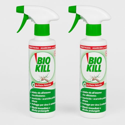 Bio Kill Insetticida/Acaricida da Piretro Naturale 2 x 375 ml