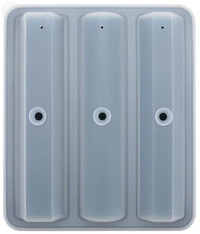 Moule à glace - En silicone - Pour congélateur - Moule à glace pour cocktails, glace à boissons, 3 grilles - Moule en forme de losange réutilisable