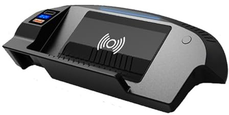 DEMULAX Wireless Charger Fast Charge Charging Panel QI Phone Charger Charging Case, for Ford, for Mustang, 2015-2020 Car Fast Charging Plate
