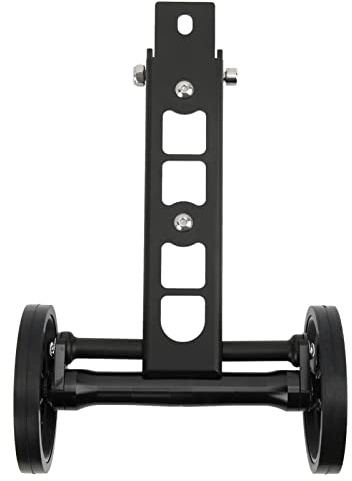 plplaaoo Multifunktionaler Verlängerungsstange Easy Rad Telescopic Stab Push Push für Virdy -Faltrad Fahrrad Leichte Aluminiumlegierung Legierbares Lagerdesign einfach Installation (Schwarz)