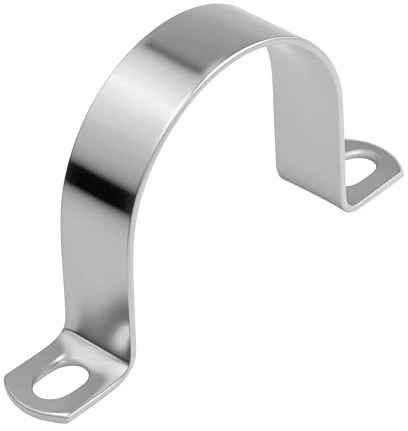 8 Pezzi Collari Per Tubi Acciaio Inossidabile Ø 60 mm, Morsetti Per Tubi 2 Fori Fascette Stringitubo,fascette di fissaggio per tubi di scarico