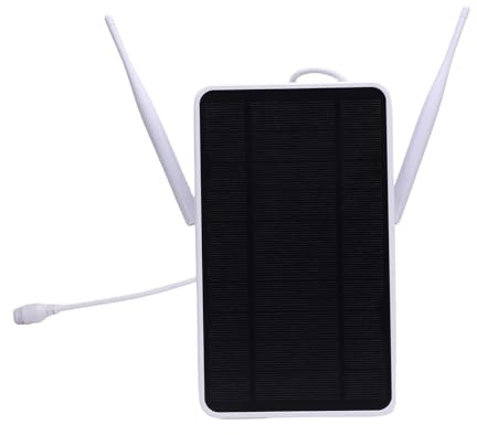 GOWENIC Enrutador Solar -Modem 4G LTE Repetidor WiFi IP66 Agua Agua Router de Larga Resistencia para Redes Estables Al Aire Libre para Granjas, Ranchos, Sitios de Construcción, Material PVC ABS