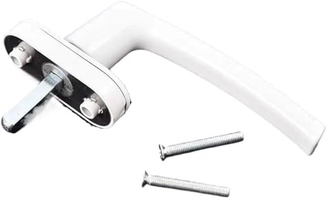 Manilla Con Cerradura Para Ventana 2 Manijas de transmisión for puertas y ventanas metal, plástico acero, con apertura interna, giratorias cerradura