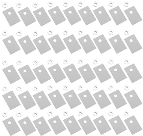 Silikon Wärmeleitpad Satz 1 Satz Transistor Isolierpad | Hochleistungstransistoren und Spannungsreglermodule, Zuverlässige Wärmeleitung, Stabile Eigenschaften