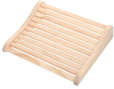 Supvox Saunakissen Nackenstütze und Rückenlehne für Sauna und Dampfbad Ergonomisches Stützkissen Vielseitiges Saunazubehör für Gesunde Haltung und Entspannenden Saunagang