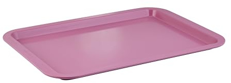 Wiltshire Colour Rush Rectangular Cookie Sheet, Chateau Rose PFOA PTFE Free | Robust Baking Tray, Brownie Tray, Non-Stick Coating, Sheet Steel Bakeware, 38x27x2cm, Internal Size 33.5x24x1.5cm