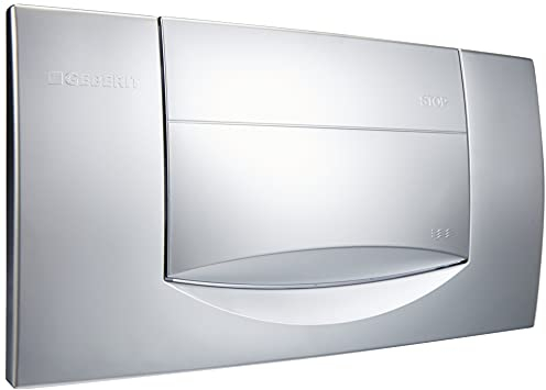 Geberit 115222461 Piastra di azionamento per cassette di risciacquo ad incasso 200F per azionamento lato anteriore, cromato
