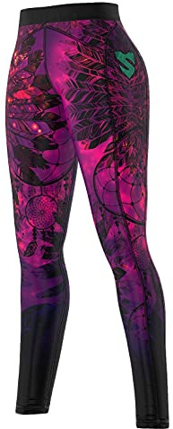 SMMASH Sport Leggings Damen Sportleggings Lang Push Up Blickdicht Elastisch Figurformend Sporthose Yogahose