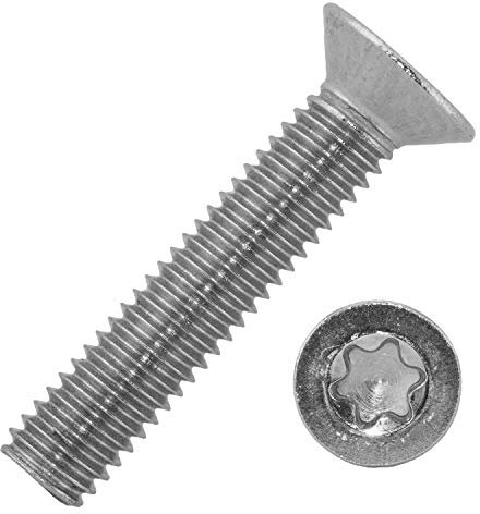 Senkkopfschrauben mit Innensechsrund (ISR) M2x3 mm aus Edelstahl A2 (100 Stück) | DIN 965 - Senkschrauben - Schrauben von MESAROS®