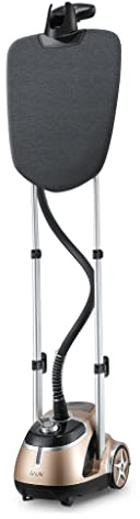 Unknown1 Professional Garment Steamer with Built-in Ironing Board Gold