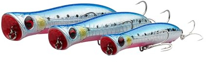 Savage Gear Wobbler zum Meeresangeln Gravity Popper schwimmend 13cm 40g