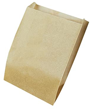 200 Stück Kraft Umschlag Klein Kraftpapiertüten Mini Papiertüten, Flachbeutel Geschenktüten Papier für Butterbrottüten Pralinen Bäckereitüten Kuchen Schmuck Samentüten Candy Tüten-braun-15x5x22cm