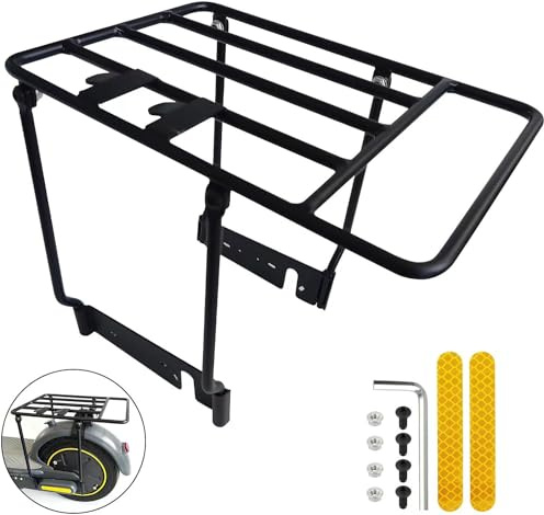MAX G30 Essential Elektroroller Gepäckträger - Verdickter Stahl, Solid Hinten Rack Lagerung, Kompatibel mit Elektroroller Zubehör