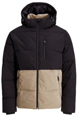 JACK & JONES Hombre Jjeowen Puffer Sn, Crockery, S, Vajilla, S