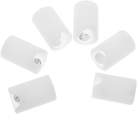 SOIMISS Protector Esquinas Bebe de Silicona Blando y Flexible para Muebles y Puertas, Cubiertas de Perillas de Cajón Redondas para Protección Hogar, Pack de 6 Unidades