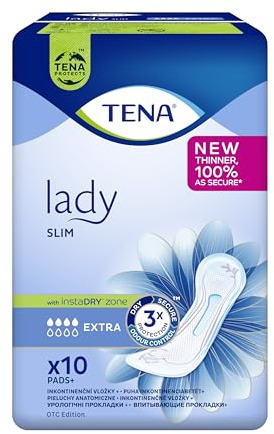 TENA Lady Extra, 10 Binden, 12er-Packung