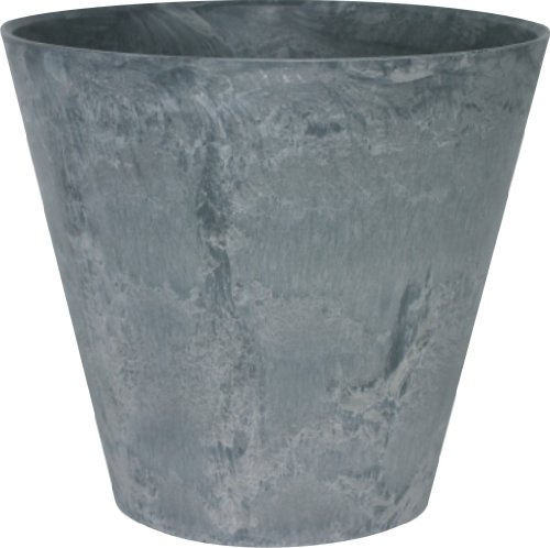 Ivyline Artstone 102150 Blumentopf Claire, 17 x 15 cm, grau