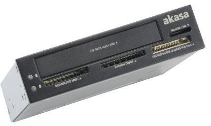 KOMQI Akasa AK-ICR-10 3.5 inch Internal Card and Drive Reader