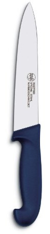 AUSONIA Coltello da chef per cucina per affettare verdure sfilettare carne e pesce tagliare salame con lama da Cm 18