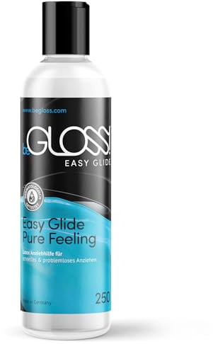 EASY GLIDE Latex Dressing Latex Anziehhilfe Latex Pflege Dermatologisch getestet