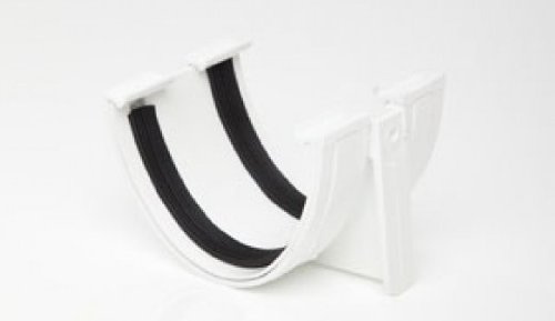 RD 502 W poltpipe polyflow Union Tischler für für 117 MMX 75 mm PVCU Hälfte rund DEEPLINE Dachrinne Systemen