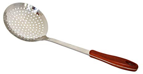 Schaumlöffel Edelstahl 43,5 cm lang, Ø 15,8 cm Schaumkelle Suppenkelle gross
